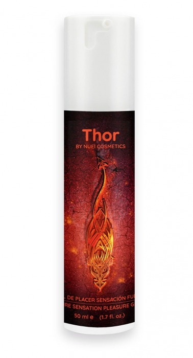 Возбуждающий унисекс гель Thor Fire Gel - 50 мл. - Nuei cosmetics - купить с доставкой в Перми