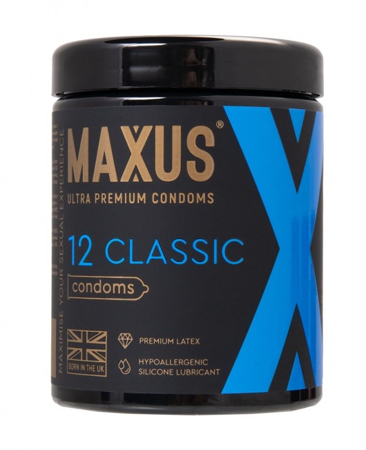 Классические презервативы MAXUS Classic - 12 шт. - Maxus - купить с доставкой в Перми