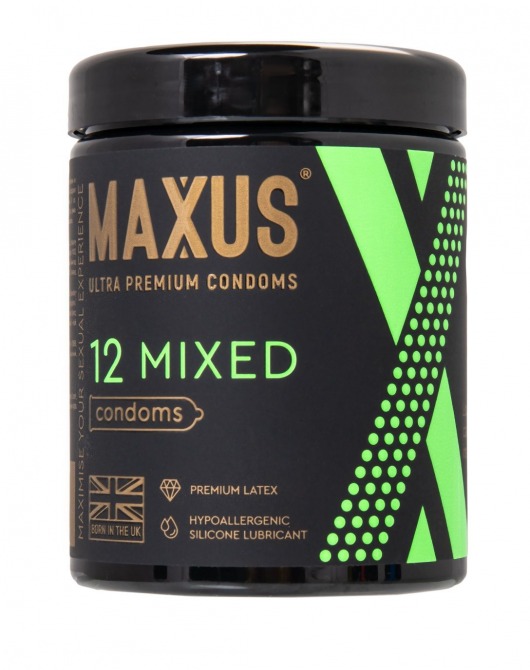 Презервативы MAXUS Mixed - 12 шт. - Maxus - купить с доставкой в Перми