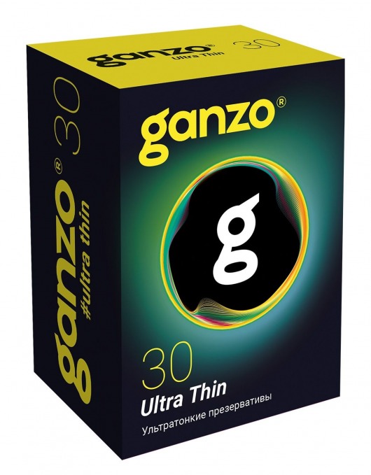 Супертонкие презервативы Ganzo Ultra thin - 30 шт. - Ganzo - купить с доставкой в Перми