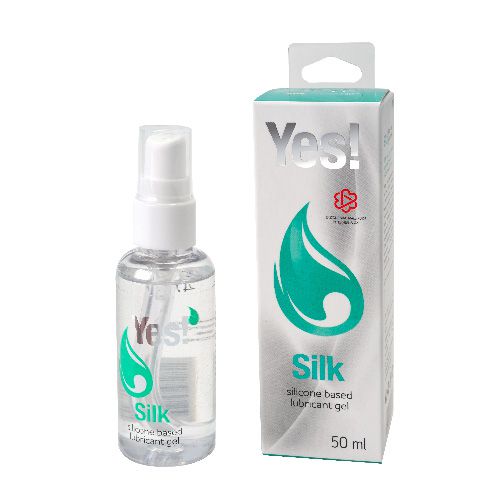 Силиконовая гипоаллергенная вагинальная смазка Yes Silk - 50 мл. - Sitabella - купить с доставкой в Перми