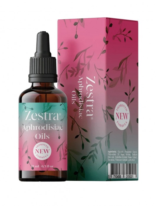 Возбуждающее масло Zestra Aphrodisiac Oils - 15 мл. - Zestra - купить с доставкой в Перми