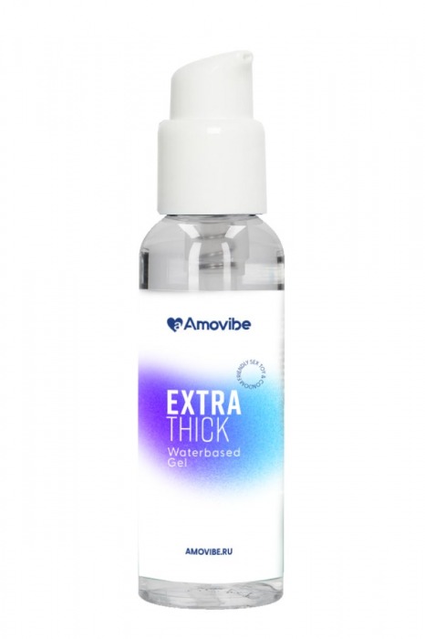 Гель на водной основе Extra Thick - 100 мл. - Amovibe - купить с доставкой в Перми