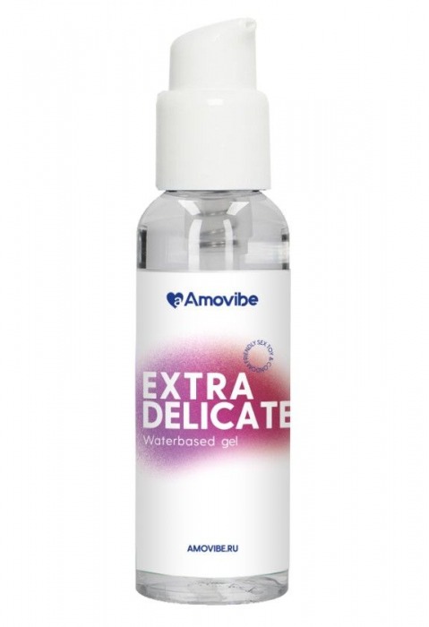 Гель на водной основе Amovibe Extra Delicate - 100 мл. - Amovibe - купить с доставкой в Перми