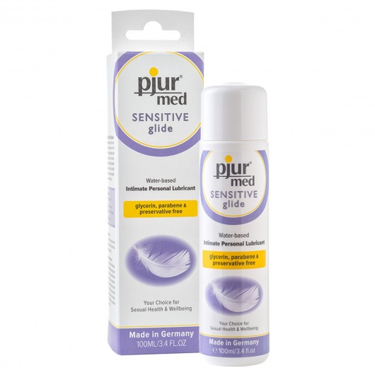 Лубрикант для чувствительной кожи pjur MED Sensitive glide - 100 мл. - Pjur - купить с доставкой в Перми