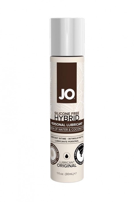 Водно-масляный лубрикант JO Silicon free Hybrid Lubricant ORIGINAL- 30 мл. - System JO - купить с доставкой в Перми