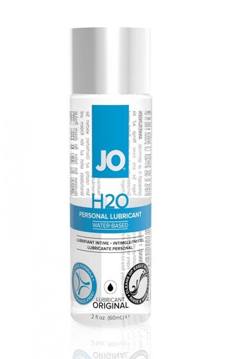 Нейтральный лубрикант на водной основе JO Personal Lubricant H2O - 60 мл. - System JO - купить с доставкой в Перми