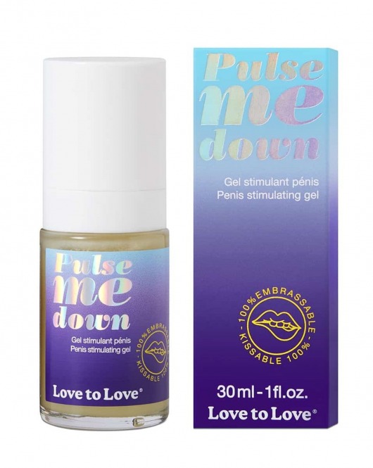 Стимулирующий гель для пениса Pulse Me Down - 30 мл. - Love to Love - купить с доставкой в Перми