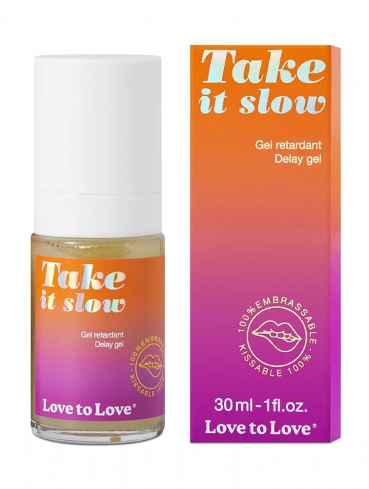Пролонгирующий гель для мужчин Take It Slow - 30 мл. - Love to Love - купить с доставкой в Перми