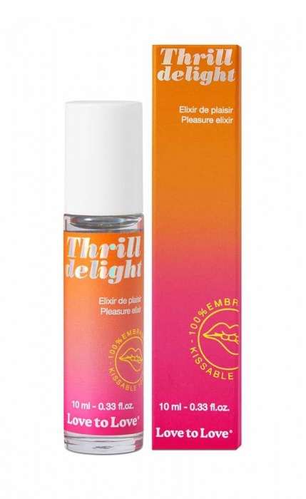 Возбуждающий гель Thrill Delight - 10 мл. - Love to Love - купить с доставкой в Перми