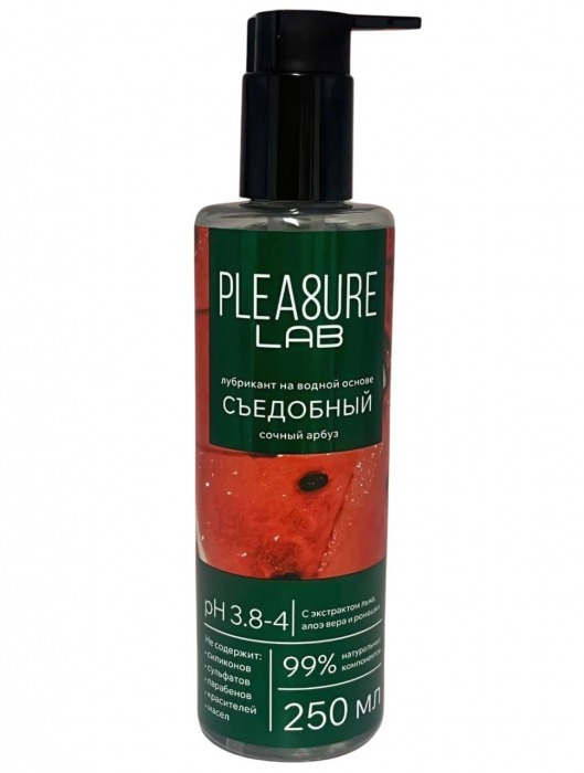 Лубрикант на водной основе Pleasure Lab с ароматом арбуза - 250 мл. - Pleasure Lab - купить с доставкой в Перми