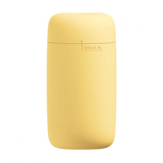 Желтый мастурбатор Tenga Puffy - Tenga - в Перми купить с доставкой