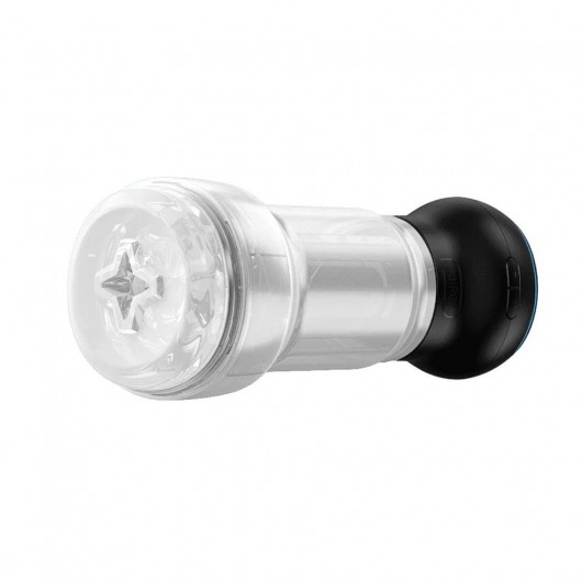 Набор PowerBlow   Feel Pocket Stroker Crystal: мастурбатор и интерактивная насадка - Kiiroo - в Перми купить с доставкой