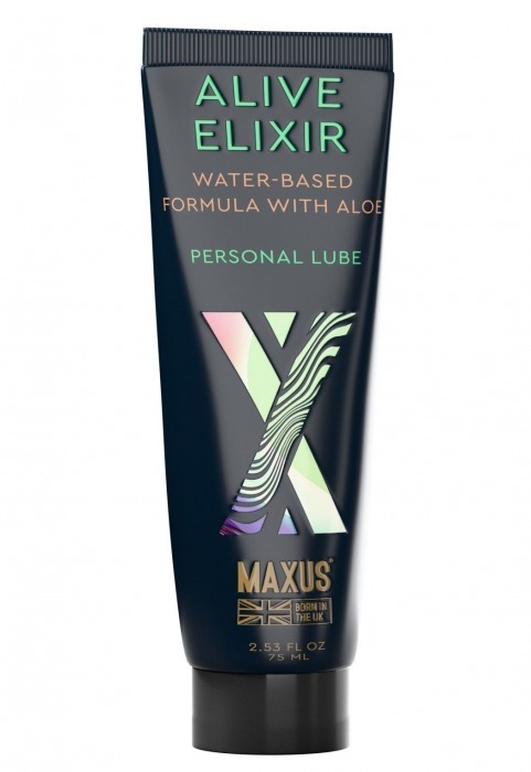 Интимный гель на водной основе MAXUS Alive Elixir - 75 мл. - Maxus - купить с доставкой в Перми