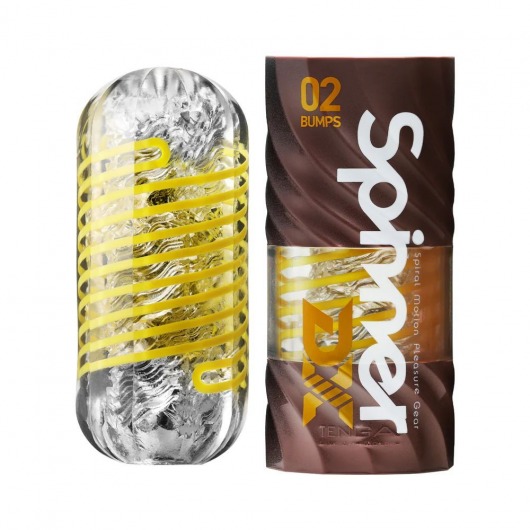 Мастурбатор Tenga Spinner DX 02 Bumps - Tenga - в Перми купить с доставкой