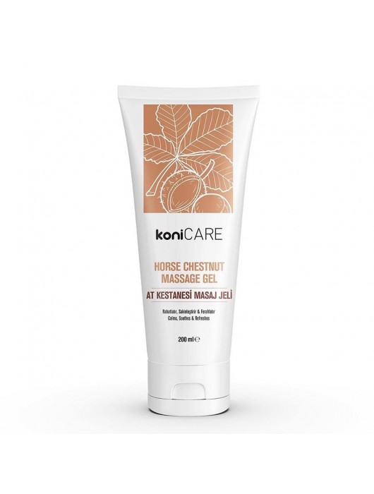 Расслабляющий массажный гель Konicare Horse Chestnut Massage Gel - 200 мл. - KoniCARE - купить с доставкой в Перми