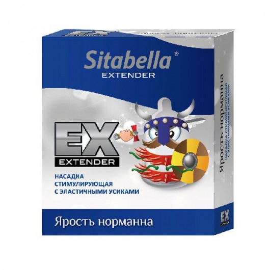 Стимулирующая насадка Sitabella Extender  Ярость норманна - Sitabella - купить с доставкой в Перми