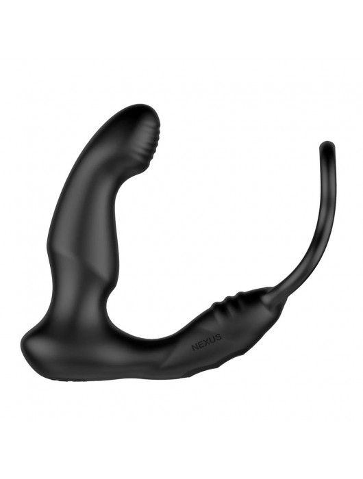 Черный двухмоторный массажер простаты Nexus Simul8 Wave Edition - Nexus Range - в Перми купить с доставкой