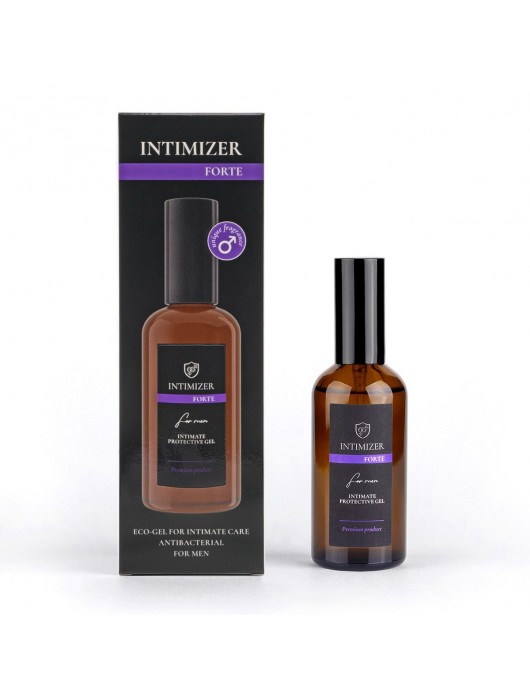 Мужской антибактериальный эко-гель для интимного ухода Intimizer Forte - 100 мл. - Intimizer - купить с доставкой в Перми