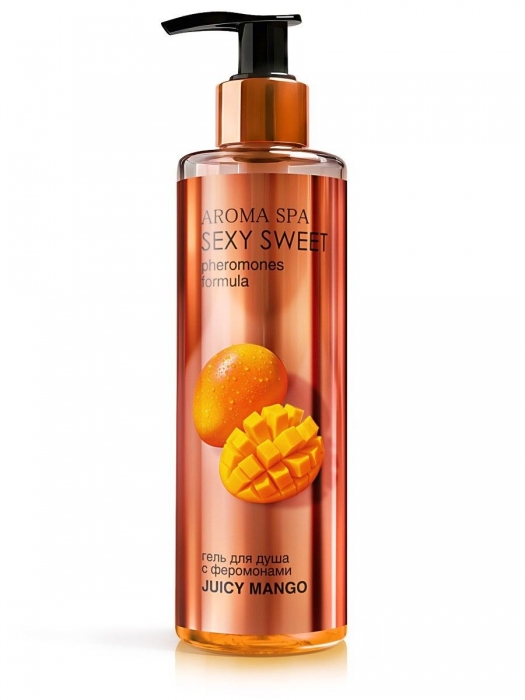Гель для душа с феромонами и ароматом манго Juicy Mango - 200 мл. -  - Магазин феромонов в Перми