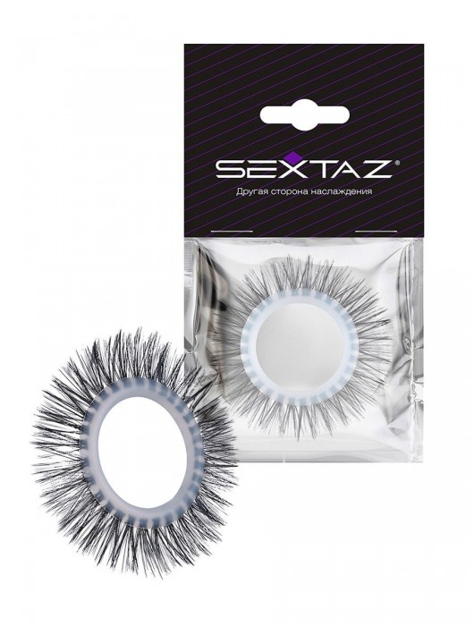 Круглое эрекционное кольцо с длинными «ресничками» - Sextaz - в Перми купить с доставкой