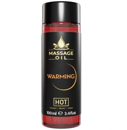 Массажное масло с согревающим эффектом Massage Oil Warming - 100 мл. - HOT - купить с доставкой в Перми