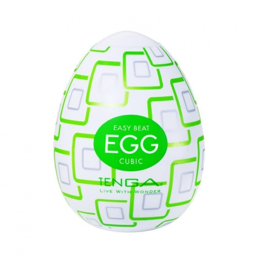 Мастурбатор-яйцо Tenga Egg Cubic - Tenga - в Перми купить с доставкой