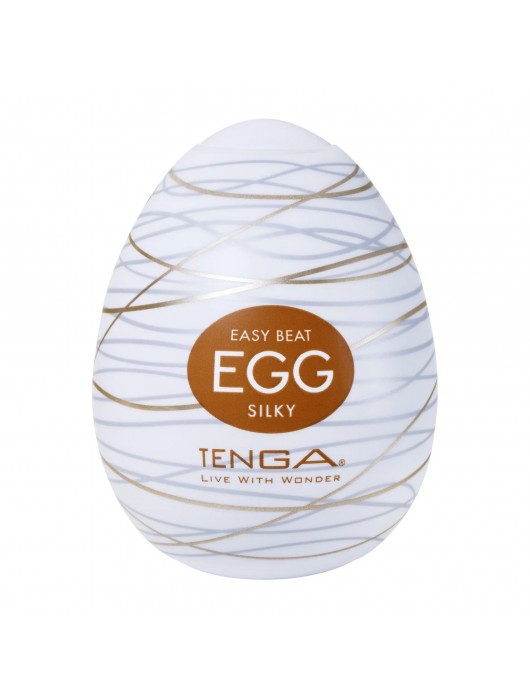 Мастурбатор-яйцо Tenga Egg Silky - Tenga - в Перми купить с доставкой