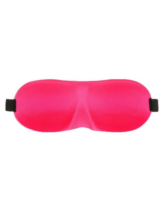 Розовая глухая маска на резинке - Sitabella - купить с доставкой в Перми