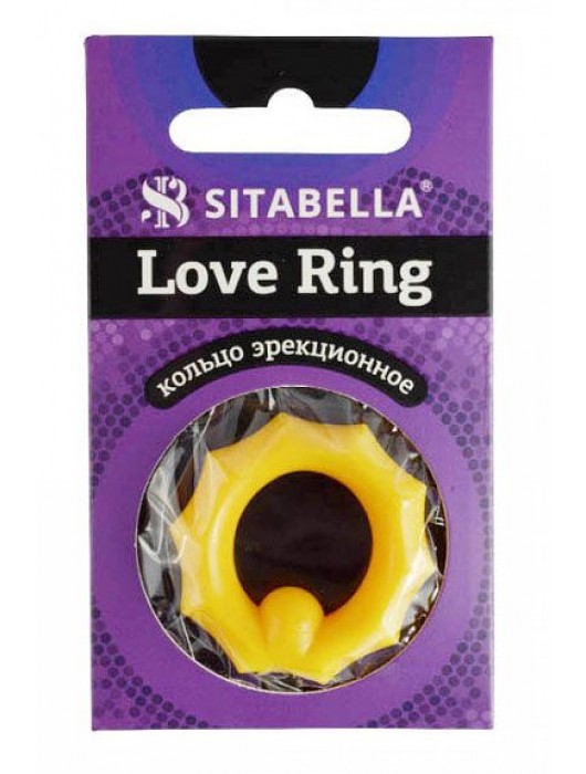 Цветное эрекционное кольцо Love Ring - Sitabella - в Перми купить с доставкой