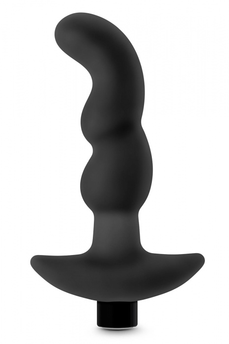 Черный вибромассажер простаты Prostate Massager 03 - 15,2 см. - Blush Novelties - в Перми купить с доставкой
