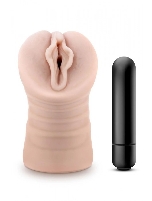 Телесный мастурбатор-вагина Destini - Blush Novelties - в Перми купить с доставкой