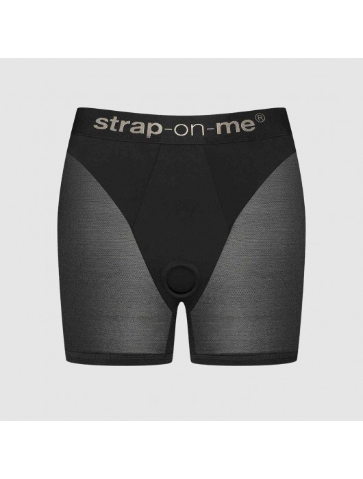 Трусики-шорты для фиксации насадок Strap-on-me Harness Lingerie Halo - size S - Strap-on-me - купить с доставкой в Перми