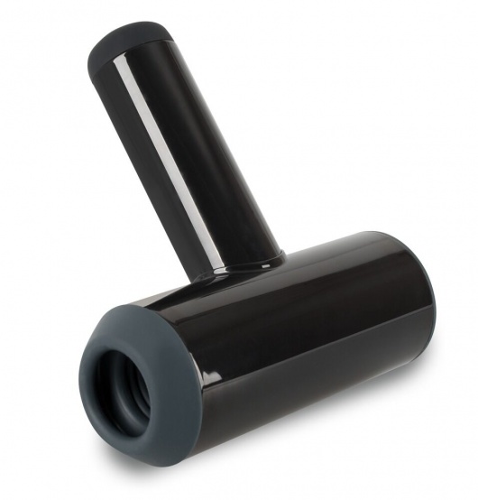 Черный мастурбатор с удобной ручкой Masturbator with 2 Functions - Orion - в Перми купить с доставкой