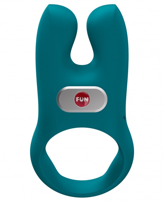 Зеленое эрекционное виброкольцо Nos - Fun Factory - в Перми купить с доставкой