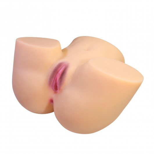 Телесный мастурбатор Liora с 2 любовными тоннелями - Baile - в Перми купить с доставкой