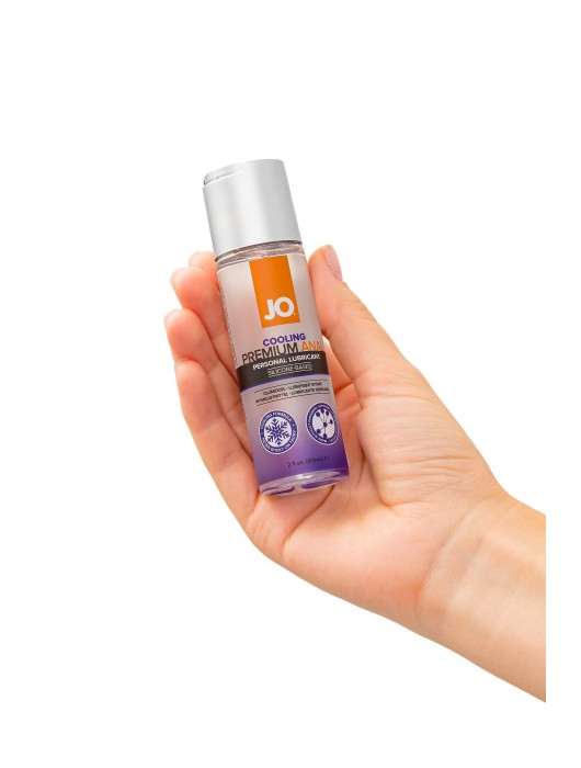 Анальный охлаждающий лубрикант на силиконовой основе JO PREMIUM ANAL COOLING - 60 мл. - System JO - купить с доставкой в Перми