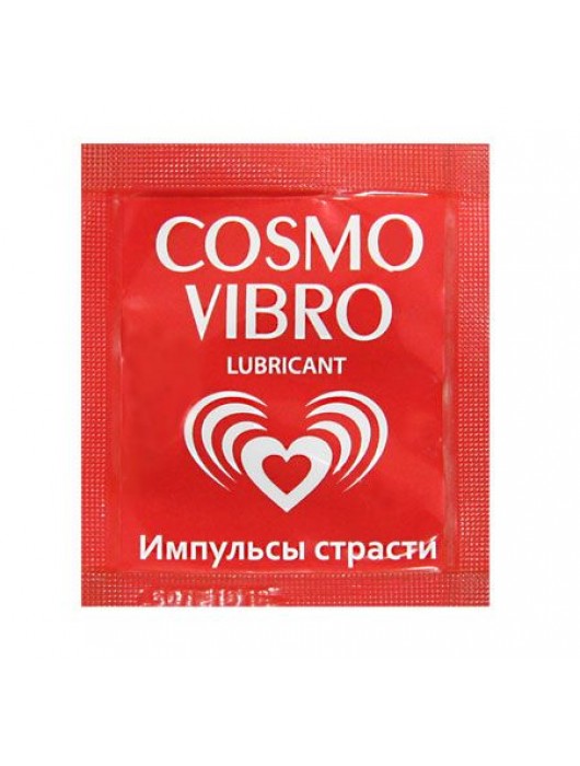 Пробник женского стимулирующего лубриканта на силиконовой основе Cosmo Vibro - 3 гр. - Биоритм - купить с доставкой в Перми