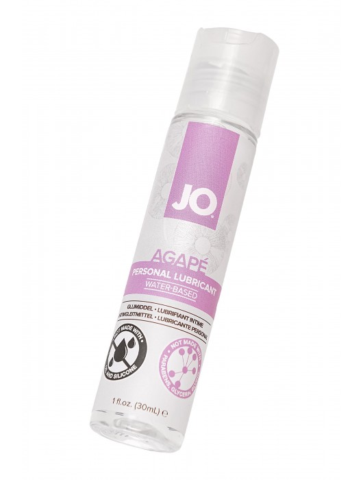 Лубрикант на водной основе для женщин JO AGAPE ORIGINAL - 30 мл. - System JO - купить с доставкой в Перми