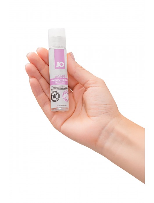 Лубрикант на водной основе для женщин JO AGAPE ORIGINAL - 30 мл. - System JO - купить с доставкой в Перми