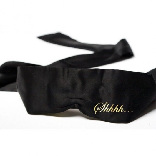 Маска-повязка на глаза Shhh Blindfold - Bijoux Indiscrets - купить с доставкой в Перми