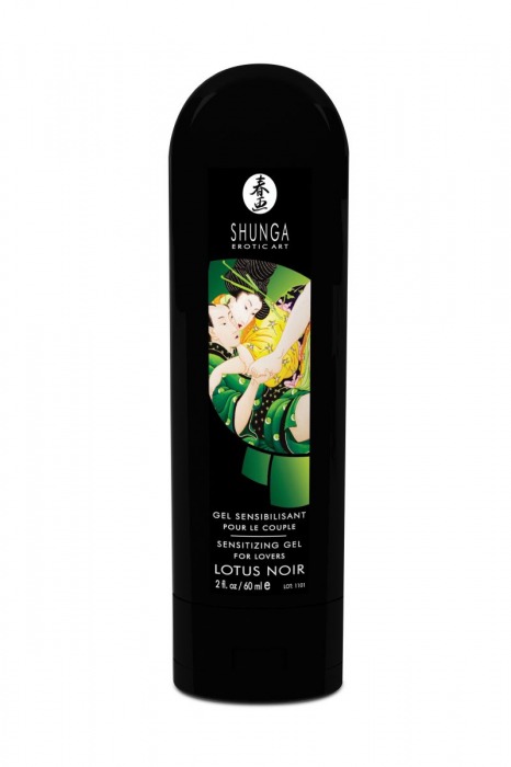 Интимный гель для пар, усиливающий наслаждение, Lotus Noir - 60 мл. - Shunga - купить с доставкой в Перми