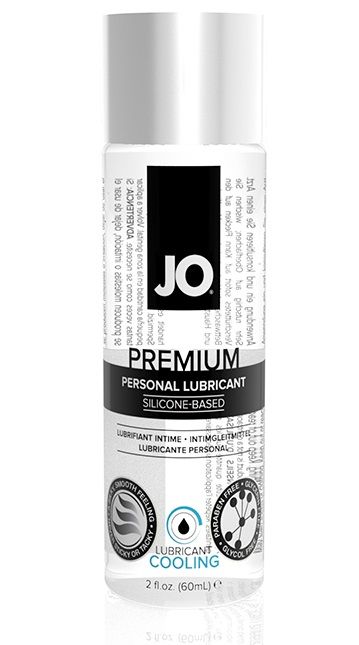 Охлаждающий лубрикант на силиконовой основе JO Personal Premium Lubricant Cooling - 60 мл. - System JO - купить с доставкой в Перми