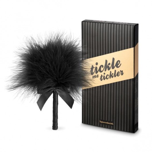 Пуховка для эротических игр Tickle Me Tickler - Bijoux Indiscrets - купить с доставкой в Перми