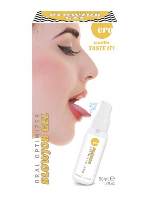Увлажняющий гель для орального секса с ароматом ванили - 50 мл. - Ero - купить с доставкой в Перми