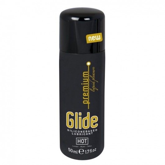 Интимный гель на силиконовой основе Premium Glide - 50 мл. - HOT - купить с доставкой в Перми