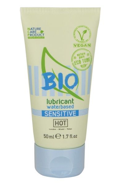 Органический лубрикант для чувствительной кожи Bio Sensitive - 50 мл. - HOT - купить с доставкой в Перми