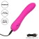 Розовый вибромассажер Insatiable G Inflatable G-Wand с функцией расширения - 21,5 см. - California Exotic Novelties